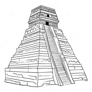 Ziggurat Coloring Page 69953-57847