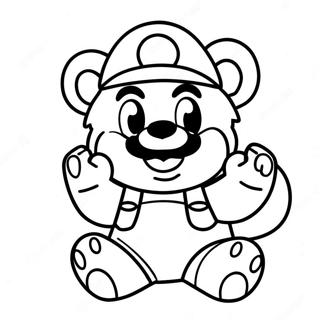 Tanooki Mario Coloring Page 69963-57616