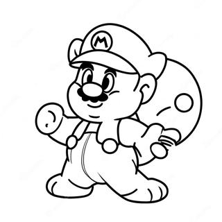 Tanooki Mario Coloring Page 69963-57855