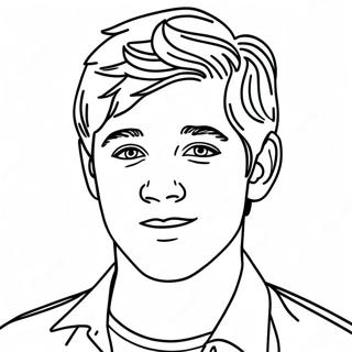 Niall Horan Coloring Pages