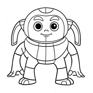 Toy Story Alien Coloring Page 69993-57870