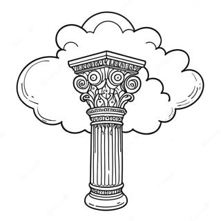 Pillar Of Cloud And Fire Coloring Page 70003-57658