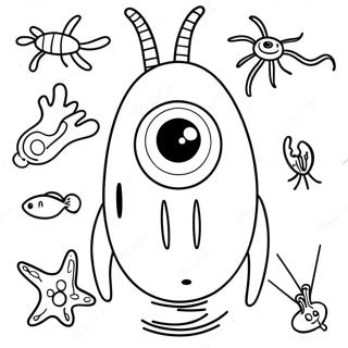 Plankton Coloring Page 70013-57679