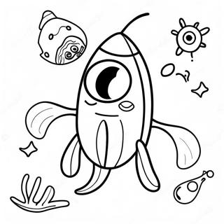 Plankton Coloring Page 70013-57902