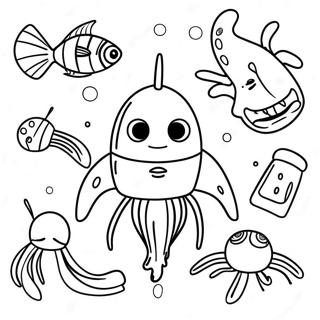 Plankton Coloring Page 70013-57904