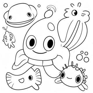 Plankton Coloring Pages