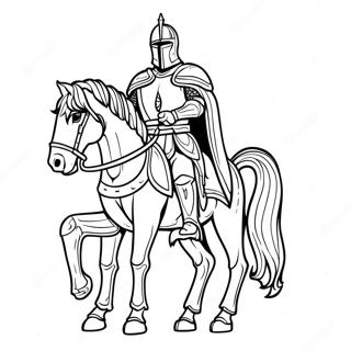 Black Knight Coloring Page 70023-57663