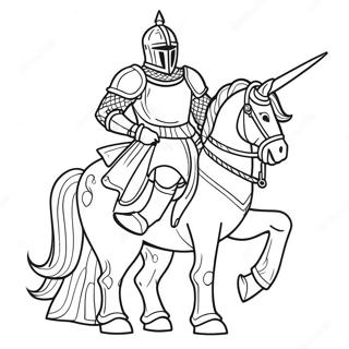 Black Knight Coloring Page 70023-57890