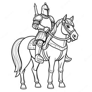 Black Knight Coloring Page 70023-57892