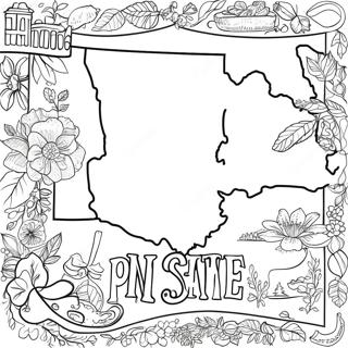 Pennsylvania Coloring Pages