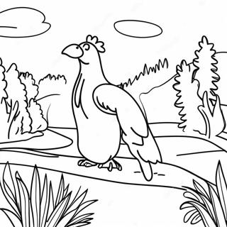 Beautiful Pennsylvania Landscape Coloring Page 70034-57703