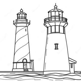 Obx Lighthouse Coloring Page 70044-57695