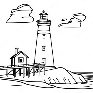 Obx Lighthouse Coloring Page 70044-57915