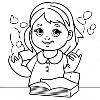 Matilda Coloring Page 7004-5691