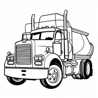 Cars Mack Coloring Pages