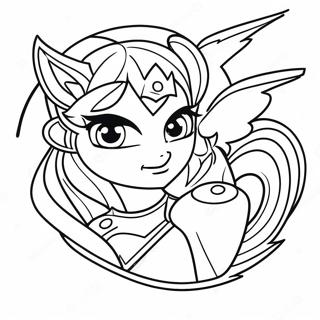 Valkyrie Beyblade Coloring Page 70103-57971