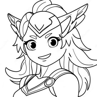 Valkyrie Beyblade Coloring Page 70103-57972