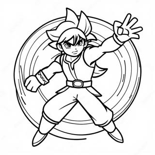 Valkyrie Beyblade Coloring Pages