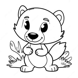 Bucky Badger Coloring Page 70113-57976