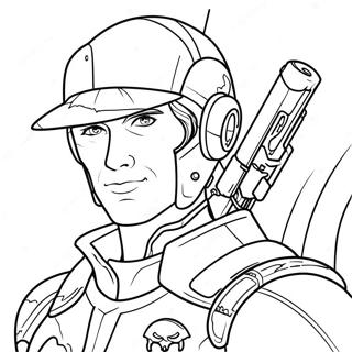 Stinger Flynn Coloring Page 70153-58008