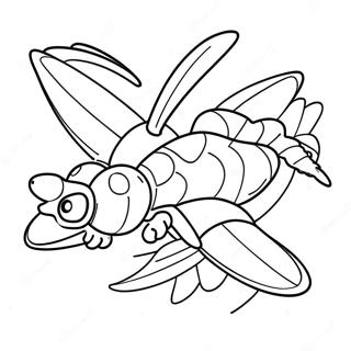 Adventurous Stinger Flynn Coloring Page 70154-58009