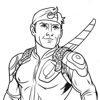 Adventurous Stinger Flynn Coloring Page 70154-58012