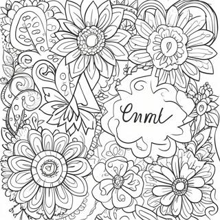 Creative Bullet Journal Doodles Coloring Page 70164-58019