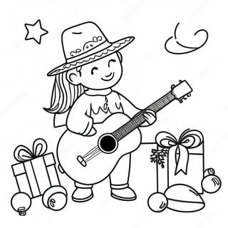 Christmas In Mexico Coloring Pages