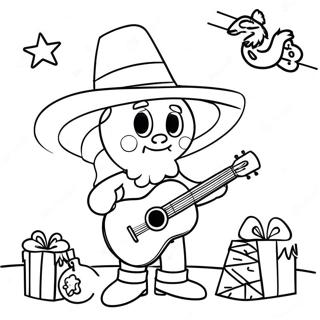 Christmas In Mexico Coloring Page 70173-58034