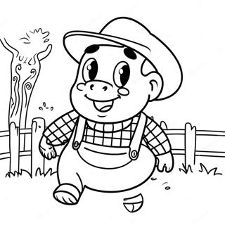 Old Macdonald Coloring Page 70183-58023