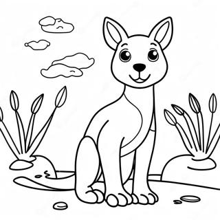 Australian Animal Coloring Page 70213-58055