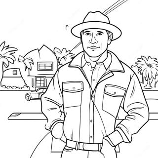 Casey Undercover Coloring Pages