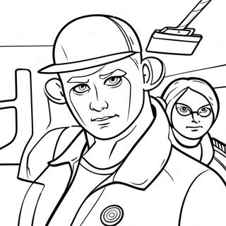 Casey Undercover In Action Coloring Page 70234-58066