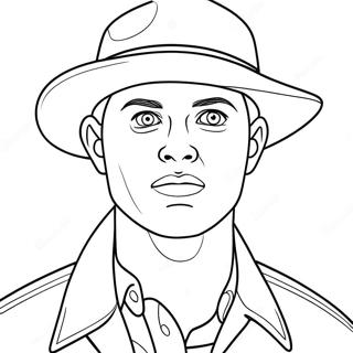 Casey Undercover In Action Coloring Page 70234-58067