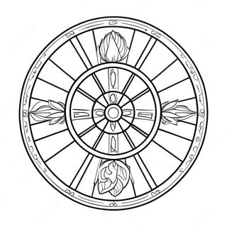 Wheel Of Fortune Coloring Page 70253-58078