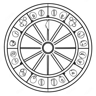 Wheel Of Fortune Coloring Page 70253-58079