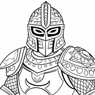 Lord Garmadon In Battle Armor Coloring Page 70284-58106