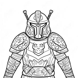 Lord Garmadon In Battle Armor Coloring Page 70284-58107