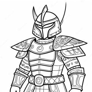 Lord Garmadon In Battle Armor Coloring Page 70284-58108