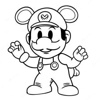 Mario Rabbids Coloring Page 70303-58130