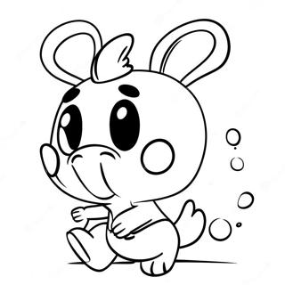 Adventurous Mario Rabbids Coloring Page 70304-58133