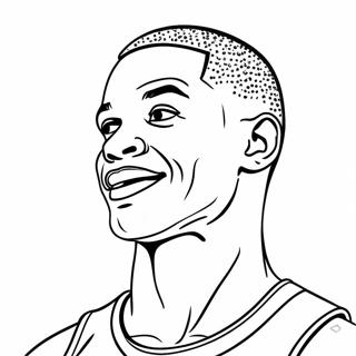 Russell Westbrook Coloring Page 70323-58128