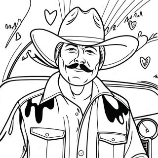 Smokey And The Bandit Coloring Page 70343-58156