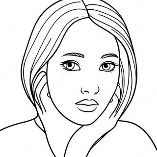 Depression Sadness Coloring Page 7034-5723