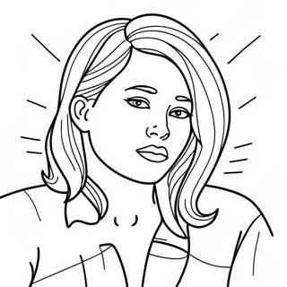 Depression Sadness Coloring Page 7034-5724