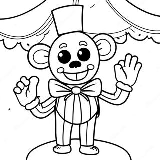 Ennard In The Circus Coloring Page 70354-58179