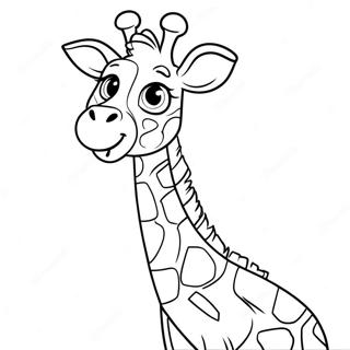 Geoffrey The Giraffe Coloring Page 70363-58170