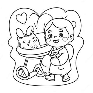 I Love You Baby Coloring Pages