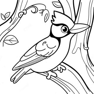 Woodpecker Coloring Page 70433-58231