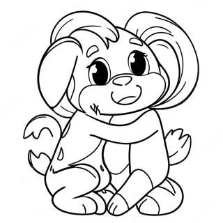 Hug Coloring Page 70483-58271